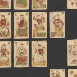 Tarot deck with Italian suits