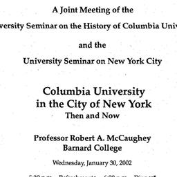 Announcements, 2002-01-30. ...