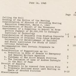 Executive Committee Meeting