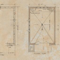Garage foundation, first fl...