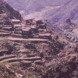 Aerial view, terraces in mo...
