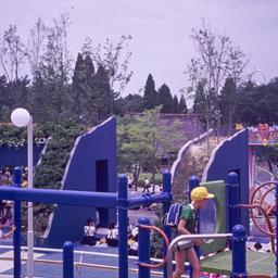 Playground with vertical pl...