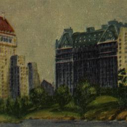 View of the Plaza, New York...