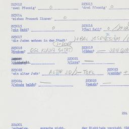 Western questionnaire, answ...