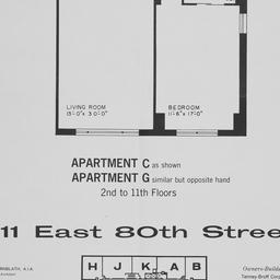 511 E. 80 Street, C-g: 2-11