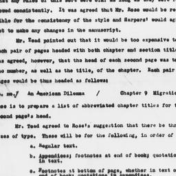 Memorandum from Arnold M. R...
