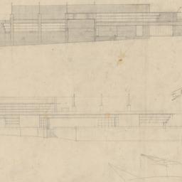 Two exterior elevations