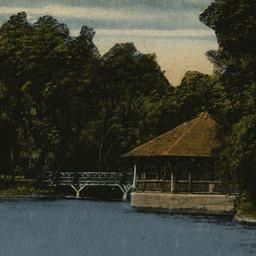 Summer House and Wooden Bri...