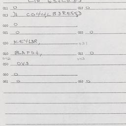 Western questionnaire, answ...