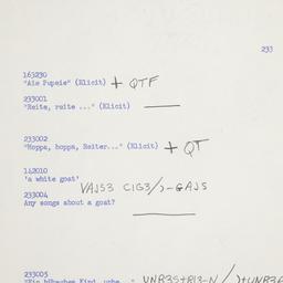 Western questionnaire, answ...