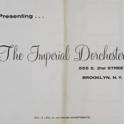 The Imperial Dorchester, 55...