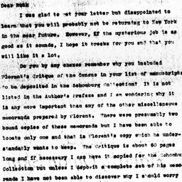 Letter from Florence Anders...