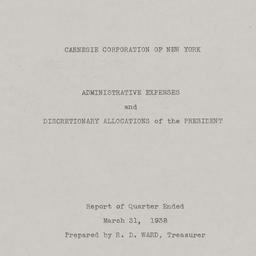 Board Meeting, 4/21/1938