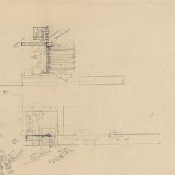 Plan, elevation, details