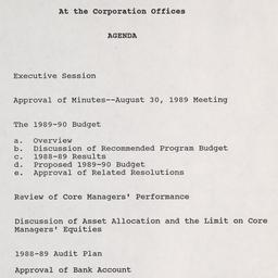 Meeting of the Finance and ...