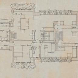 First floor furniture plan
