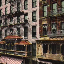 China Town. Mott St. New York.