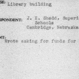 Carnegie Turn-Downs, Librar...