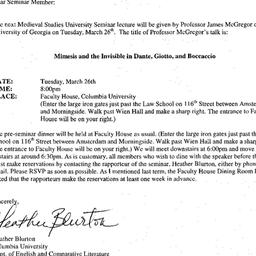 Announcements, 2002-03-26. ...