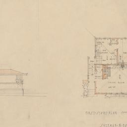 Street elevation, first flo...