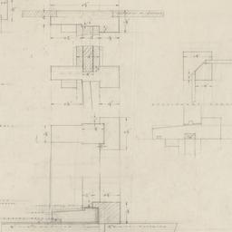 Window framing detail sections