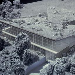 Model, aerial view.