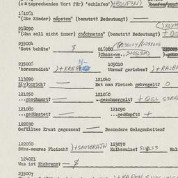 Westerm questionnaire, answ...