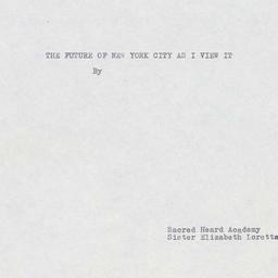 New York's Future as I ...