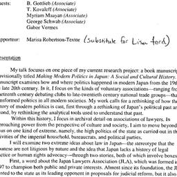 Minutes, 2004-01-28. Law an...
