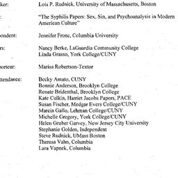 Minutes, 2005-04-18. Women ...
