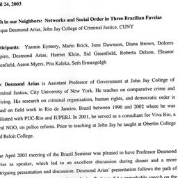 Minutes, 2003-04-24. Brazil...