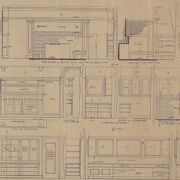 Millwork, cabinetwork eleva...