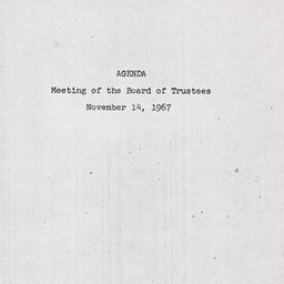 Meeting of the Board of Tru...