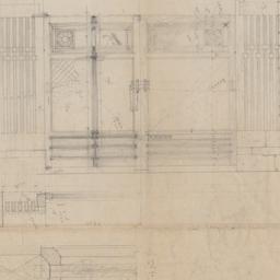 Gate elevation, details