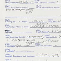 Western questionnaire, answ...