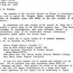 Announcements, 2002-06-01. ...