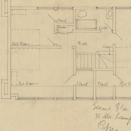 Second floor plan