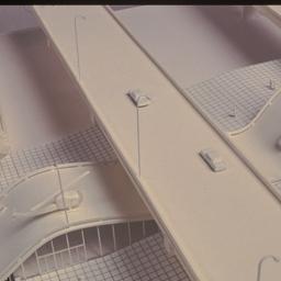 Model, aerial view.