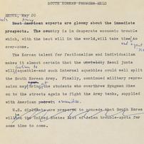 Note on Korea