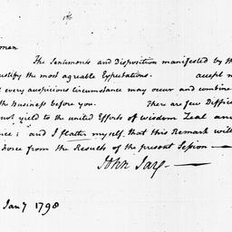 [Document, 1798 January 08]