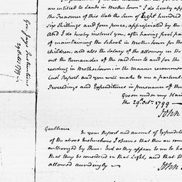 [Document, 1799 October 29]