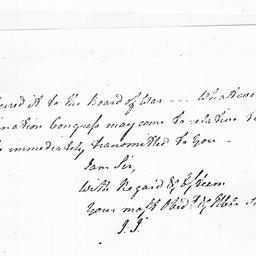 [Document, 1779 January 22]