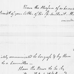 [Document, 1779 January 22]