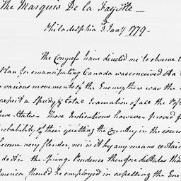 [Document, 1779 January 03]
