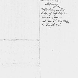 [Document, 1799 January 30]