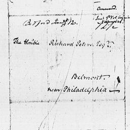 [Document, 1815 January 09]