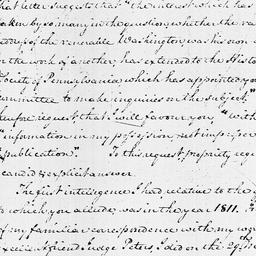 [Document, 1826 February 21]