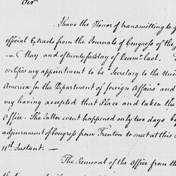 [Document, 1785 January 29]