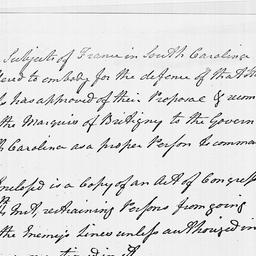 [Document, 1779 April 17]
