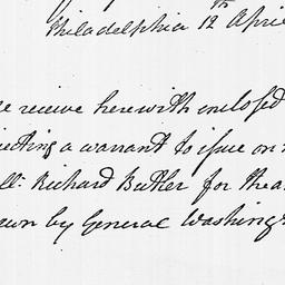 [Document, 1779 April 12]